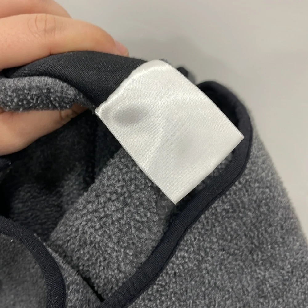 The North Face Vintage Retro Denali Fleece Jacket Grey Black Size Large
